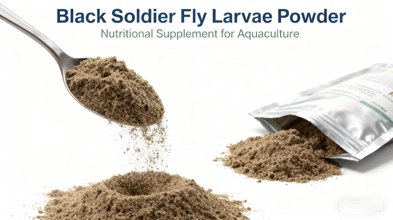 Dried Black Soldier Fly larvae meal