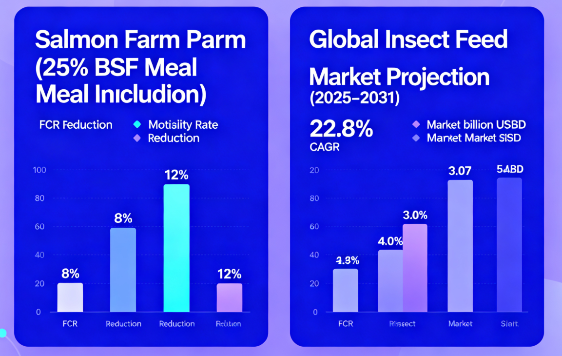 Scientific Verification: Dried Black Soldier Fly Larvae Boast Balanced Ca:P Ratio, Abundant Trace El