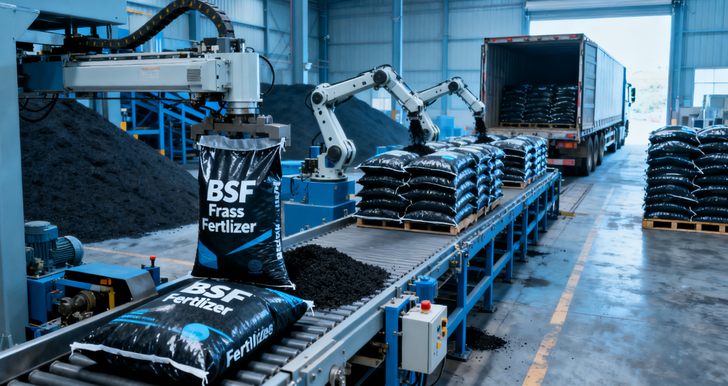 Mass Production Launch of Black Soldier Fly Frass Organic Fertilizer: Empowering Sustainable Develop