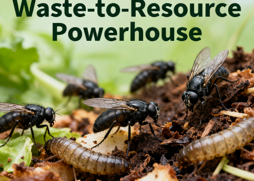 High-Impact Green Cycle: The Lifespan of the Black Soldier Fly