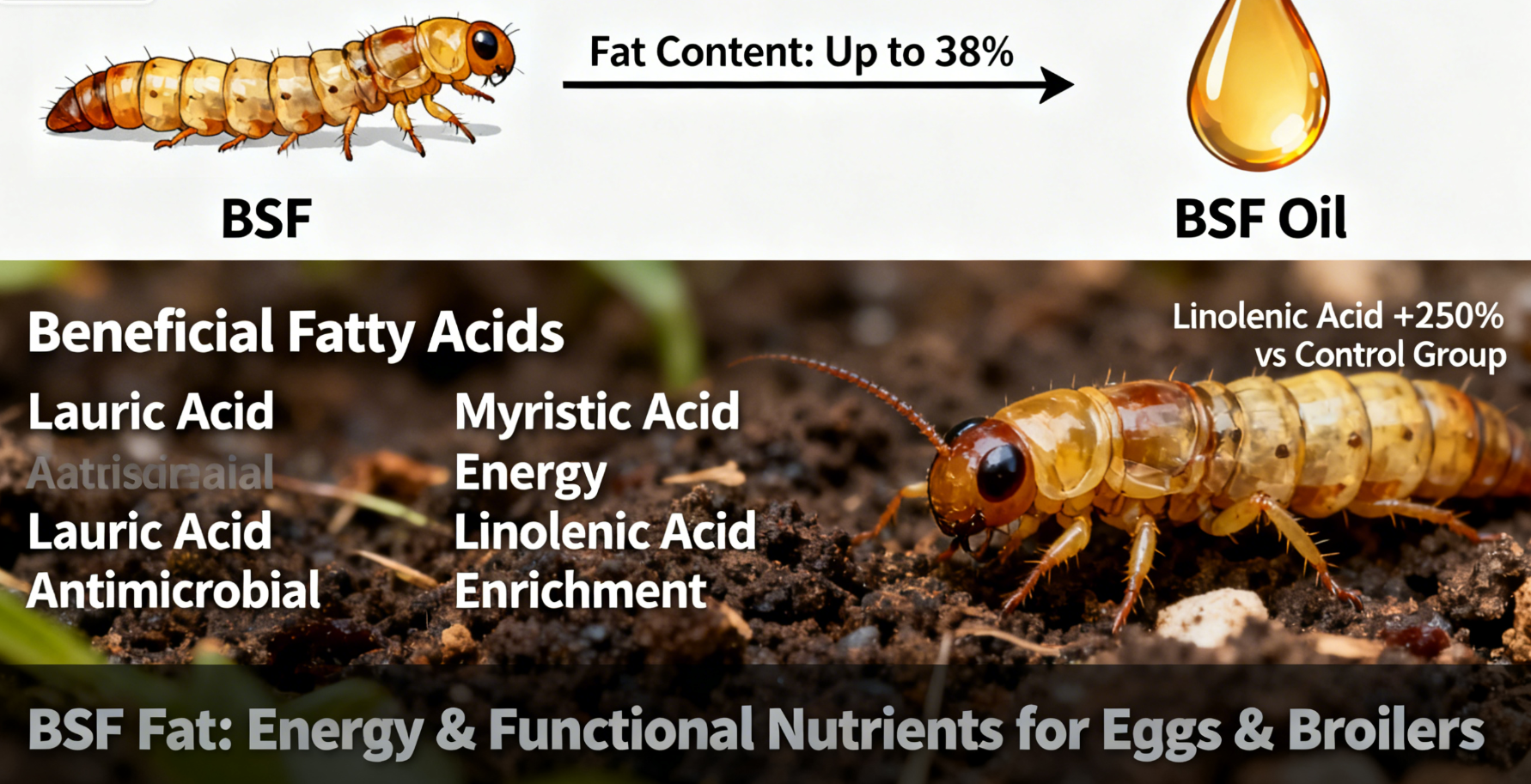 Revolution in Poultry Farming: Black Soldier Fly (BSF) Larvae — The Key to Health, Profit, and Susta