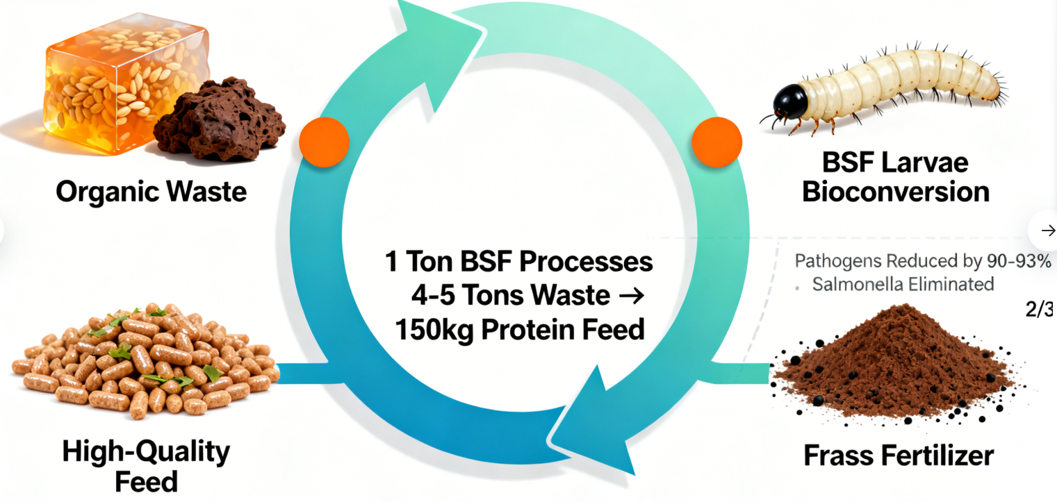 Revolution in Poultry Farming: Black Soldier Fly (BSF) Larvae — The Key to Health, Profit, and Susta