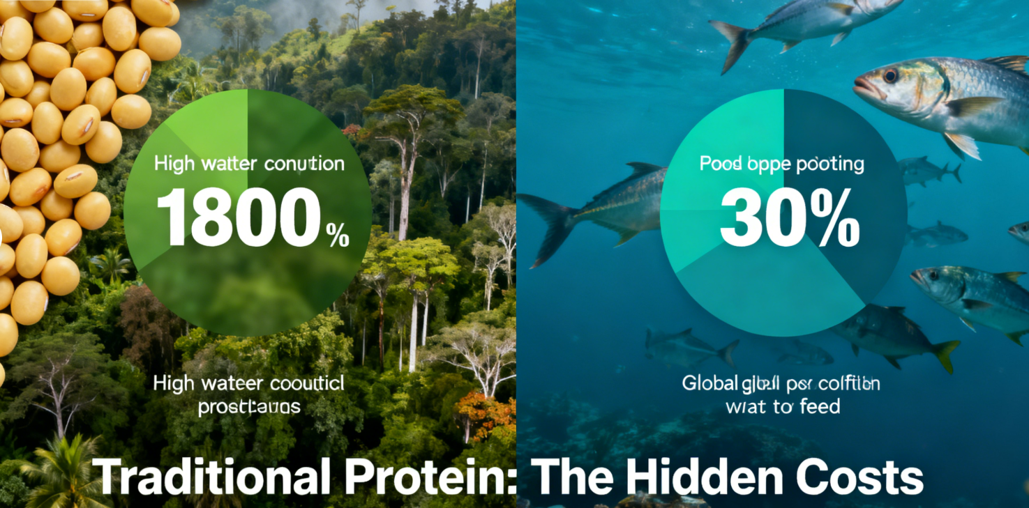 A major reshuffle of animal feed protein? The potential of black soldier fly protein!