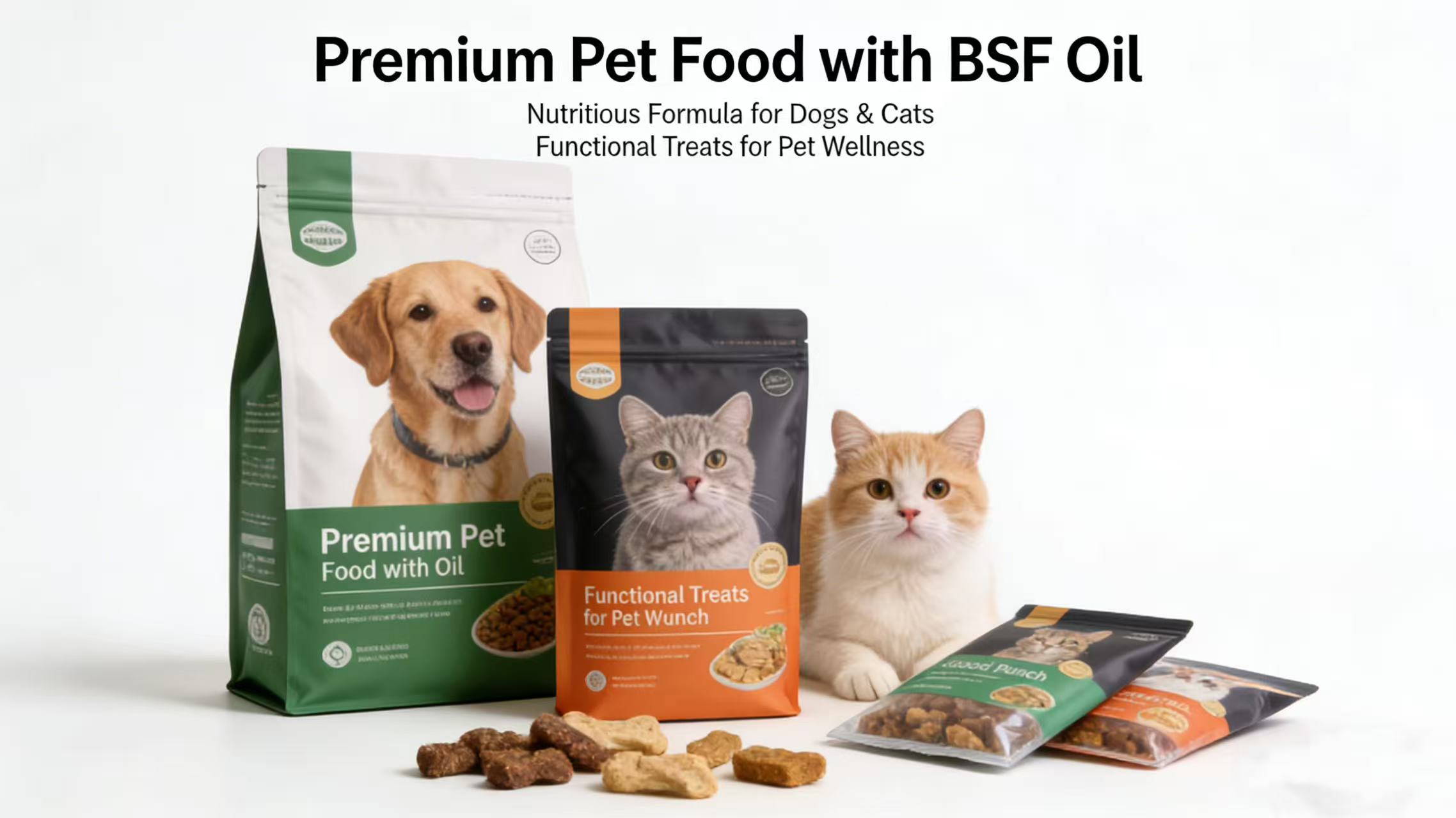 Black Soldier Fly Oil for North American Petfood: Sustainable Lipid with 10% Lauric Acid