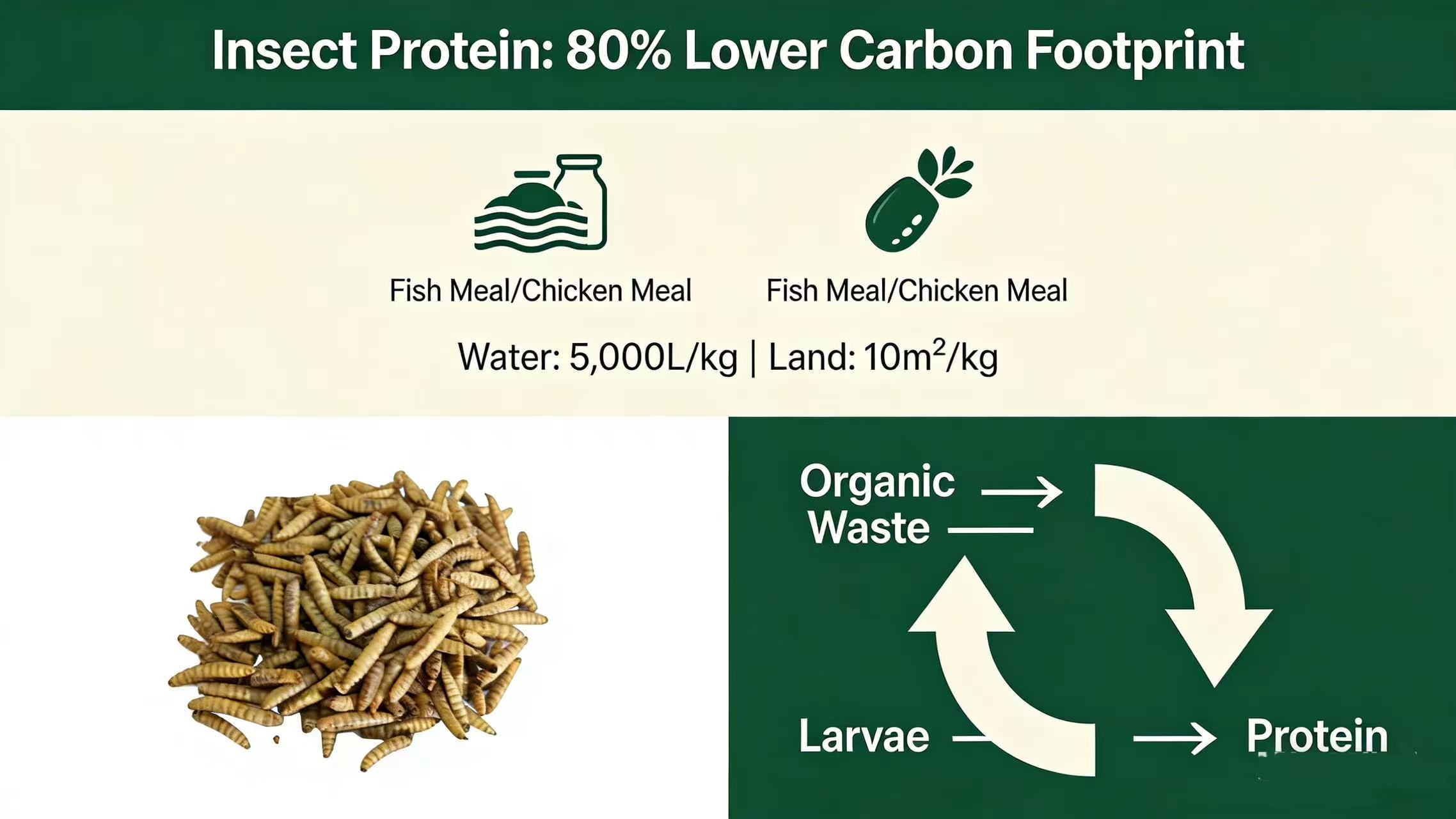 News Release: New Batch of Dried Black Soldier Fly Larvae for Pet Food Manufacturers
