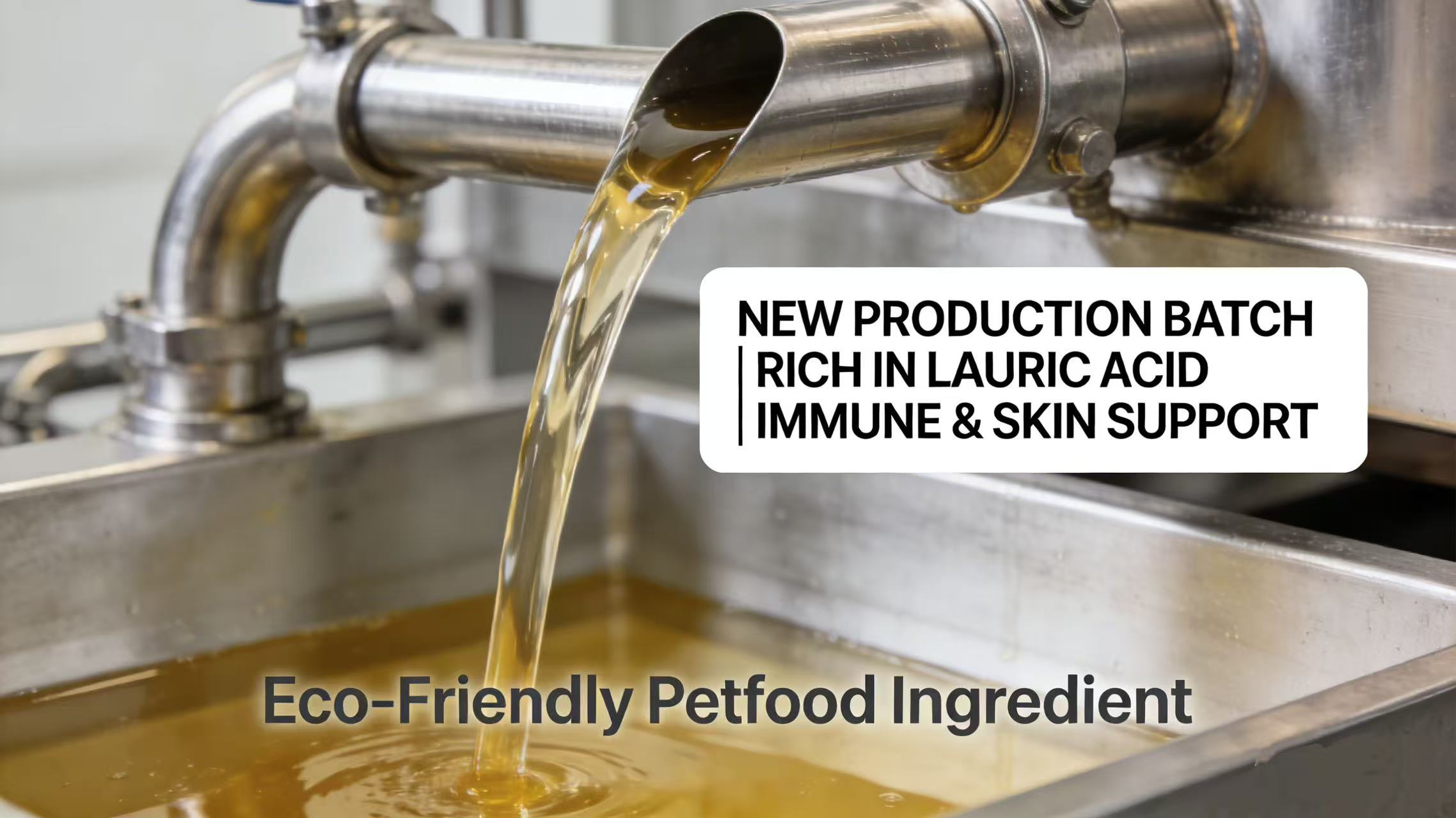 News Release: New Black Soldier Fly Oil Batch Ready for Petfood to Enhance Pet Health and Skin Condi